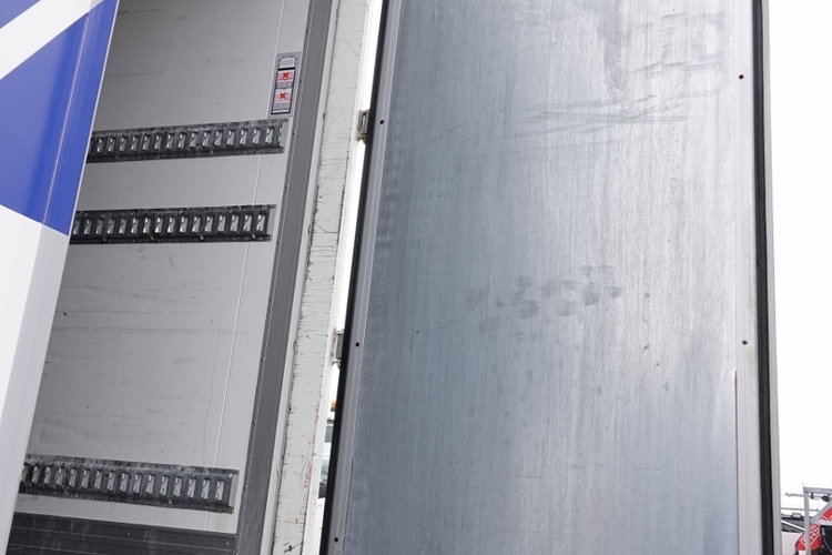 LECITRAILER / KONTENER / KOFFER / OTWIERANE BOKI / MOCNA PODŁOGA SZYNA DESKA zdjęcie 16