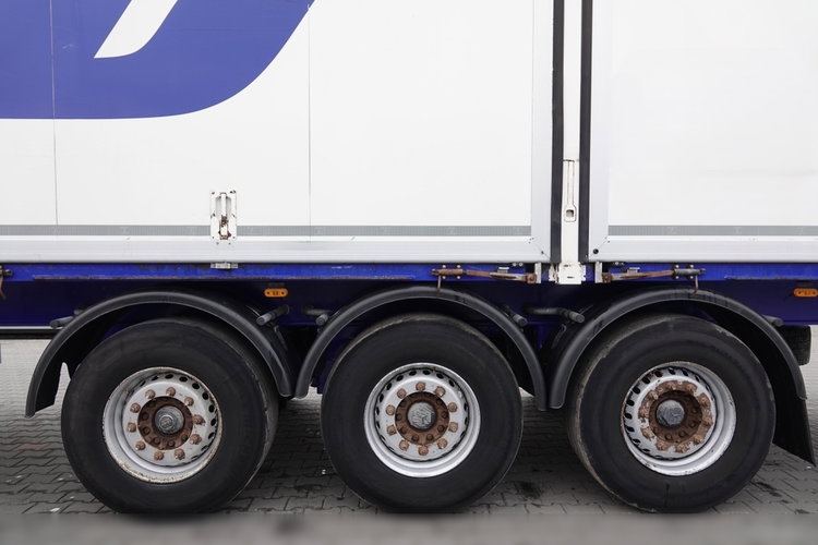 LECITRAILER / KONTENER / KOFFER / OTWIERANE BOKI / MOCNA PODŁOGA SZYNA DESKA zdjęcie 27