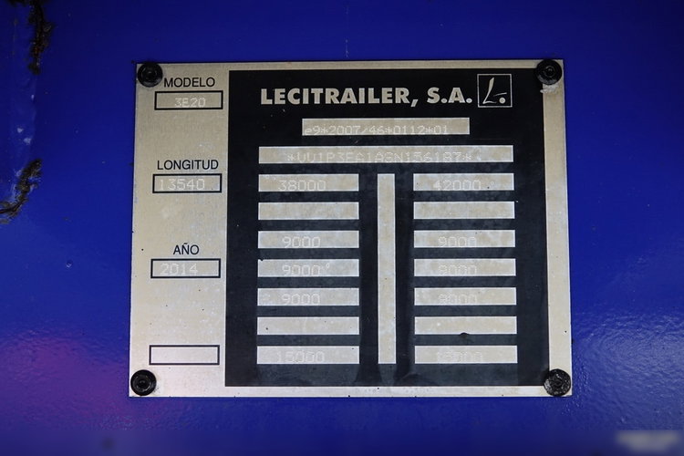 LECITRAILER / KONTENER / KOFFER / OTWIERANE BOKI / MOCNA PODŁOGA SZYNA DESKA zdjęcie 28