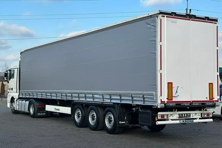 MAN ZESTAW / TGX 18.470 XLX / STANDARD / RETARDER + KRONE FIRARNKA zdjęcie 5