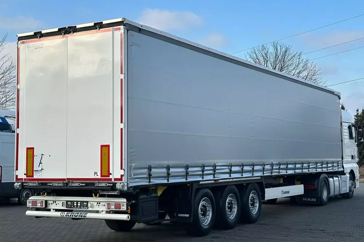 MAN ZESTAW / TGX 18.470 XLX / STANDARD / RETARDER + KRONE FIRARNKA zdjęcie 6