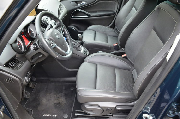 Opel Zafira Zarejestrowana 1.4T+Gaz Serwis 100% Org.lakier 7 foteli Navi Skóra zdjęcie 19