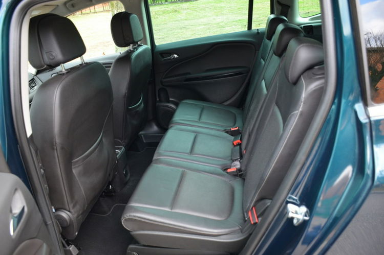 Opel Zafira Zarejestrowana 1.4T+Gaz Serwis 100% Org.lakier 7 foteli Navi Skóra zdjęcie 22