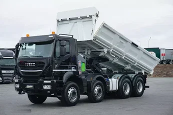 Iveco TRAKKER / 480 / E 6 / WYWROTKA / 8 X 4 / HYDROBURTA / RETARDER