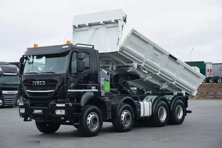 Iveco TRAKKER / 480 / E 6 / WYWROTKA / 8 X 4 / HYDROBURTA / RETARDER zdjęcie 1