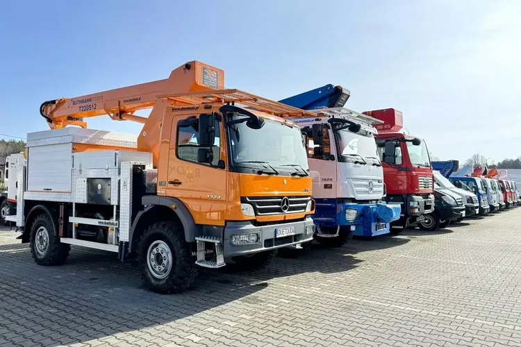 Mercedes Atego 1324 4x4 Zwyżka RUTHAMNN STEIGER T220S12 Podnośnik Koszowy zdjęcie 1