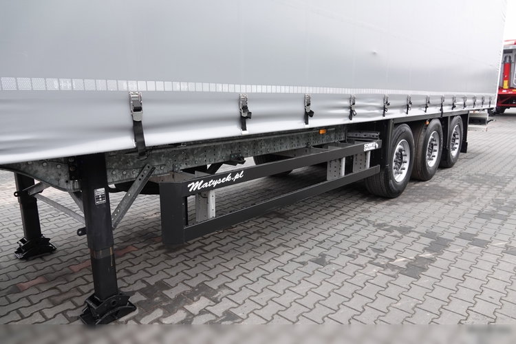 Schmitz -CARGOBULL / FIRANKA / STANDARD / OŚ PODNOSZONA / 2018 ROK / MAŁO UŻYWANA  zdjęcie 10