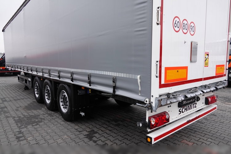 Schmitz -CARGOBULL / FIRANKA / STANDARD / OŚ PODNOSZONA / 2018 ROK / MAŁO UŻYWANA  zdjęcie 11