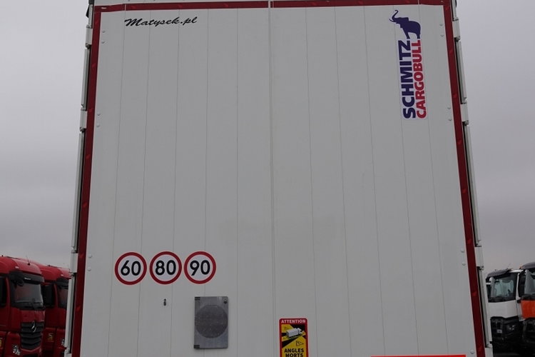 Schmitz -CARGOBULL / FIRANKA / STANDARD / OŚ PODNOSZONA / 2018 ROK / MAŁO UŻYWANA  zdjęcie 12