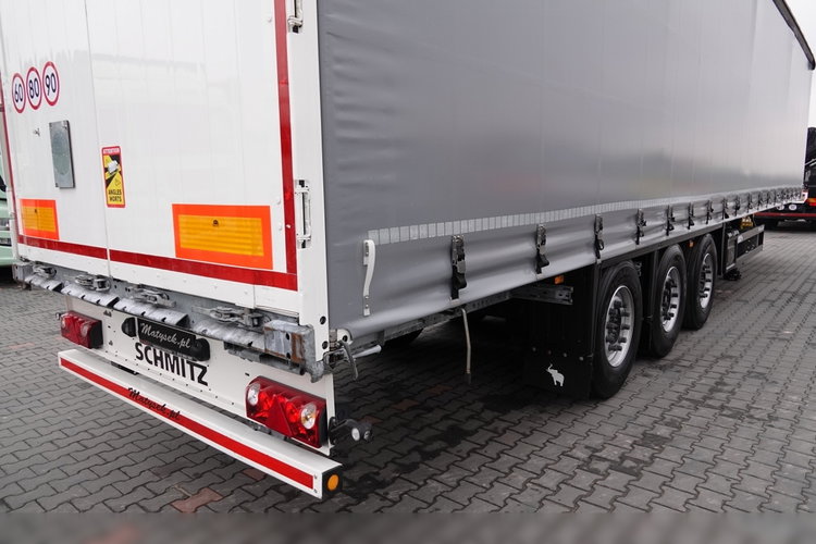 Schmitz -CARGOBULL / FIRANKA / STANDARD / OŚ PODNOSZONA / 2018 ROK / MAŁO UŻYWANA  zdjęcie 13