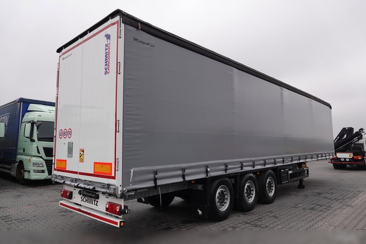 Schmitz -CARGOBULL / FIRANKA / STANDARD / OŚ PODNOSZONA / 2018 ROK / MAŁO UŻYWANA  zdjęcie 5