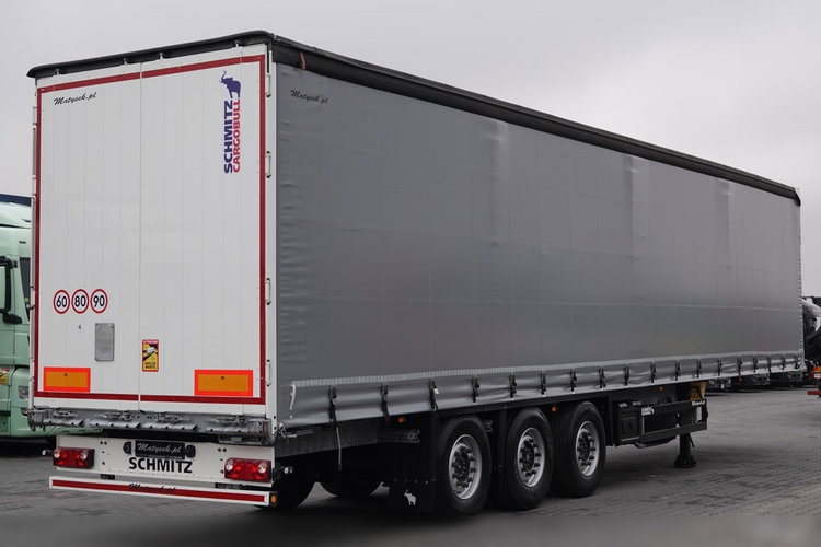 Schmitz -CARGOBULL / FIRANKA / STANDARD / OŚ PODNOSZONA / 2018 ROK / MAŁO UŻYWANA  zdjęcie 6