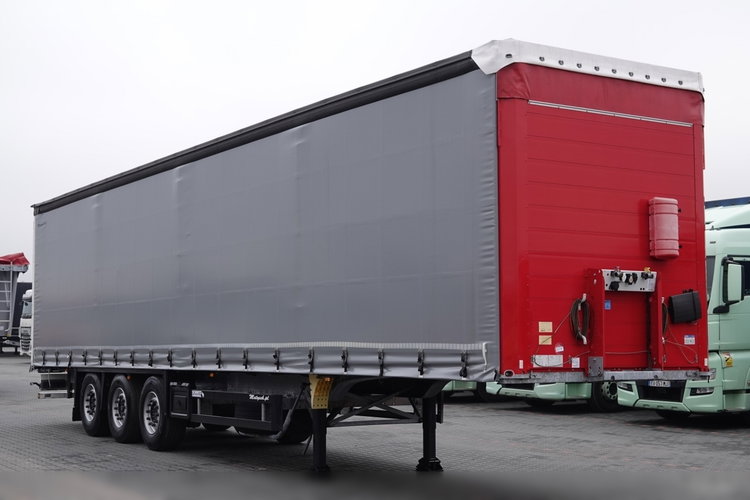 Schmitz -CARGOBULL / FIRANKA / STANDARD / OŚ PODNOSZONA / 2018 ROK / MAŁO UŻYWANA  zdjęcie 8