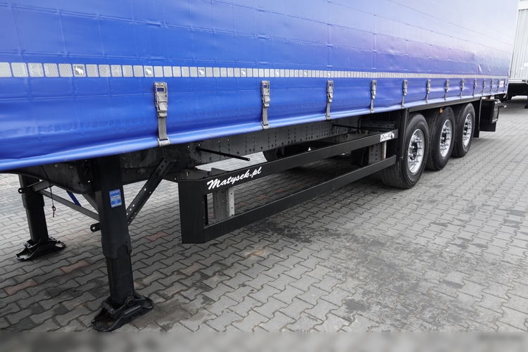 Schmitz -CARGOBULL / FIRANKA / STANDARD / OŚ PODNOSZONA / MAŁO UŻYWANA  zdjęcie 10