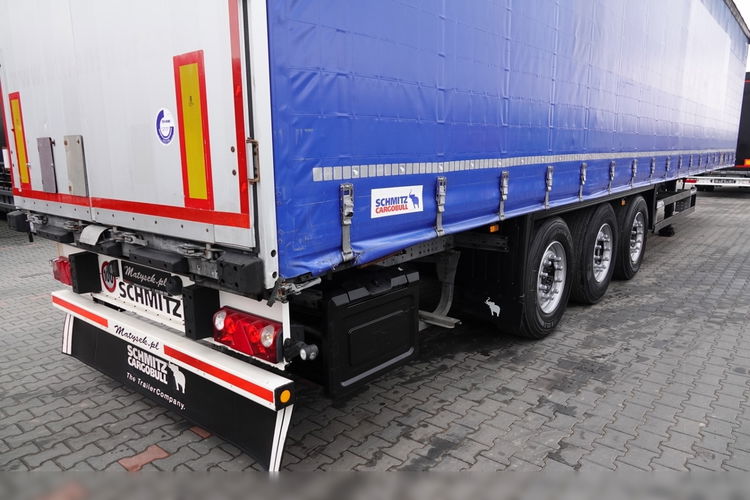 Schmitz -CARGOBULL / FIRANKA / STANDARD / OŚ PODNOSZONA / MAŁO UŻYWANA  zdjęcie 13