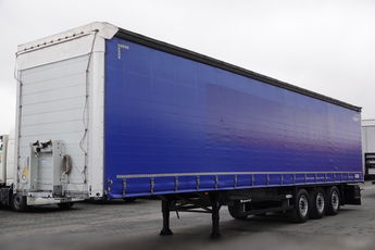 Schmitz -CARGOBULL / FIRANKA / STANDARD / OŚ PODNOSZONA / MAŁO UŻYWANA 