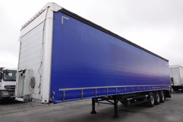 Schmitz -CARGOBULL / FIRANKA / STANDARD / OŚ PODNOSZONA / MAŁO UŻYWANA  zdjęcie 2