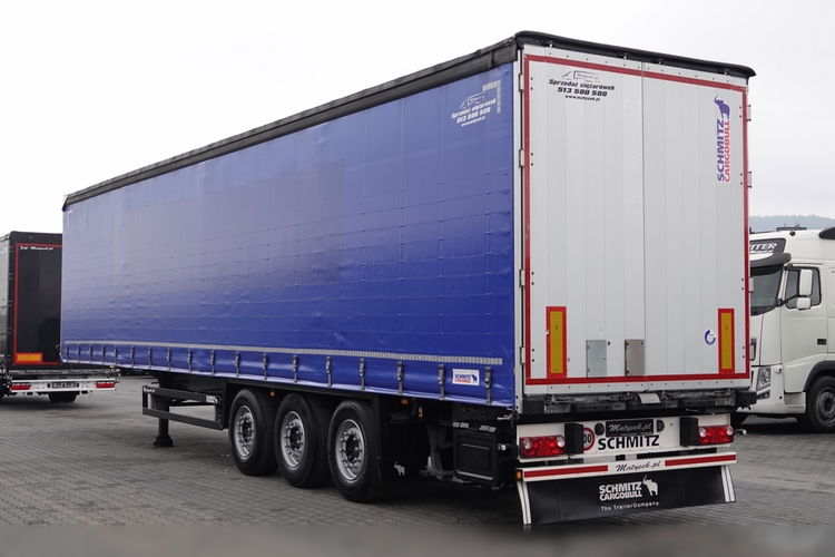 Schmitz -CARGOBULL / FIRANKA / STANDARD / OŚ PODNOSZONA / MAŁO UŻYWANA  zdjęcie 4