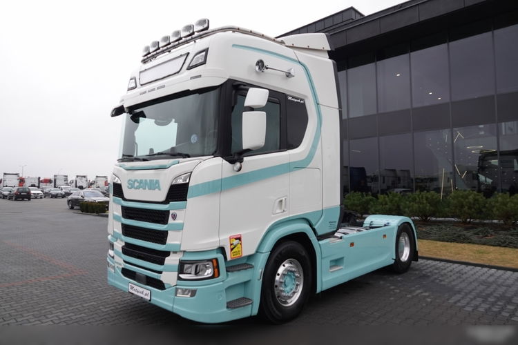 Scania R 450 / RETARDER / KLIMA POSTOJOWA / CAŁA NA PODUSZKACH / ALUSY / OPONY 100 % / SPROWADZONA / PO KONTRAKCIE SERWISOWYM zdjęcie 6