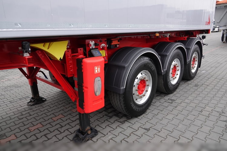 STAS WYWROTKA / 34m3 / 2020 ROK / WAGA: 5400 KG / OSIE JOST/ OŚ PODNOSZONA zdjęcie 10