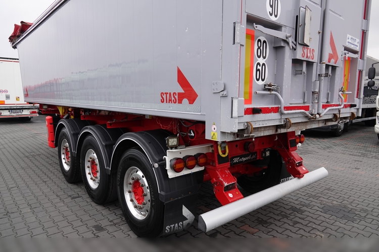 STAS WYWROTKA / 34m3 / 2020 ROK / WAGA: 5400 KG / OSIE JOST/ OŚ PODNOSZONA zdjęcie 11