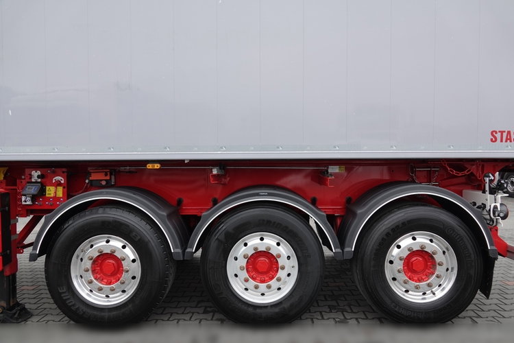 STAS WYWROTKA / 34m3 / 2020 ROK / WAGA: 5400 KG / OSIE JOST/ OŚ PODNOSZONA zdjęcie 20