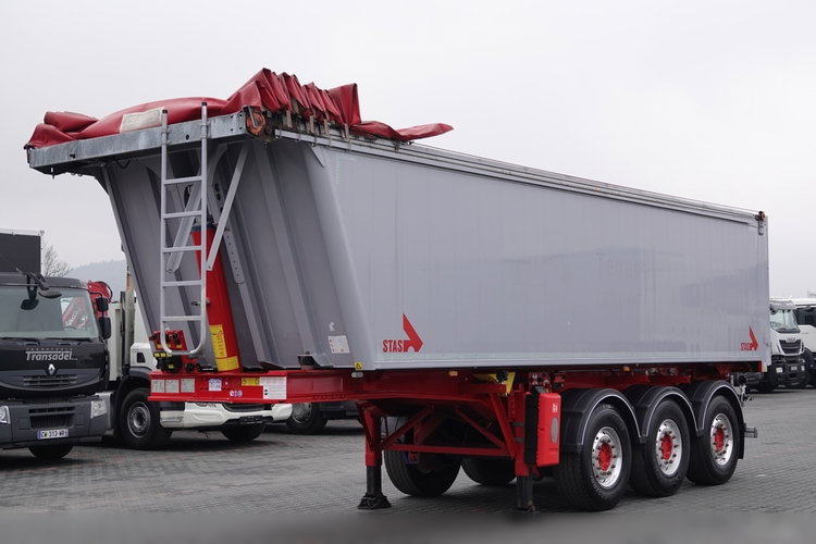 STAS WYWROTKA / 34m3 / 2020 ROK / WAGA: 5400 KG / OSIE JOST/ OŚ PODNOSZONA zdjęcie 2