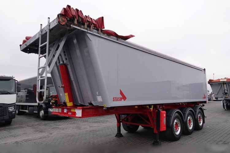 STAS WYWROTKA / 34m3 / 2020 ROK / WAGA: 5400 KG / OSIE JOST/ OŚ PODNOSZONA zdjęcie 3