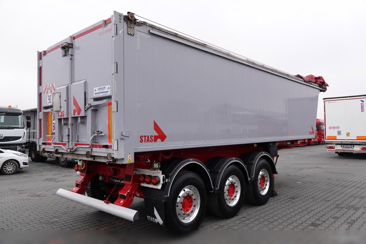 STAS WYWROTKA / 34m3 / 2020 ROK / WAGA: 5400 KG / OSIE JOST/ OŚ PODNOSZONA zdjęcie 6