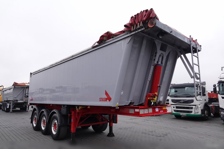 STAS WYWROTKA / 34m3 / 2020 ROK / WAGA: 5400 KG / OSIE JOST/ OŚ PODNOSZONA zdjęcie 8