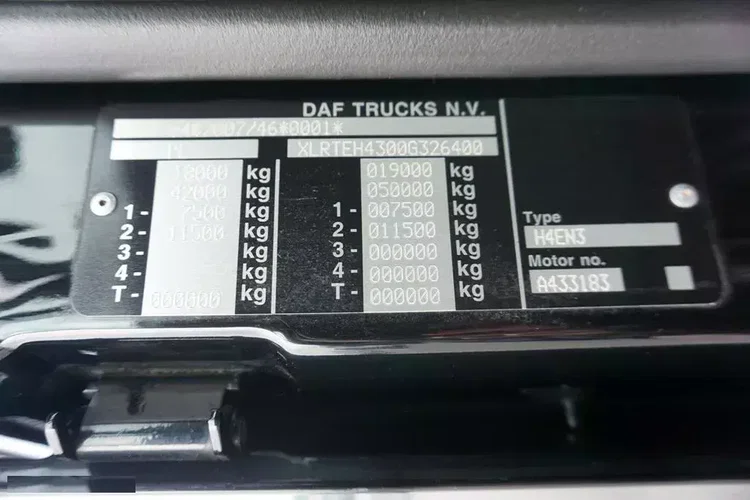 DAF 106 / 480 / EURO 6 / ACC / MEGA / LOW DECK / SUPER SPACE CAB zdjęcie 11