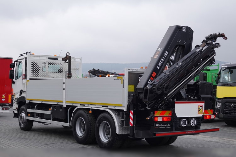 Renault C 380 / 6x4 / SKRZYNIOWY 6.6 m / + HDS HIAB 188 x-hiduo wysów: 12, 5 M / STEROWANIE RADIOWE / 2017 ROK / EURO 6 zdjęcie 12