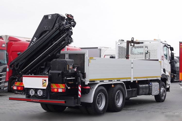 Renault C 380 / 6x4 / SKRZYNIOWY 6.6 m / + HDS HIAB 188 x-hiduo wysów: 12, 5 M / STEROWANIE RADIOWE / 2017 ROK / EURO 6 zdjęcie 14