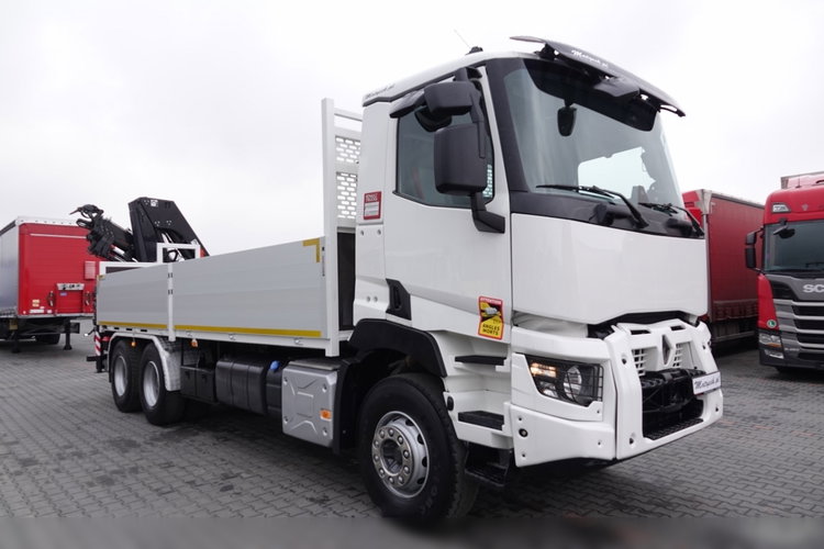 Renault C 380 / 6x4 / SKRZYNIOWY 6.6 m / + HDS HIAB 188 x-hiduo wysów: 12, 5 M / STEROWANIE RADIOWE / 2017 ROK / EURO 6 zdjęcie 15