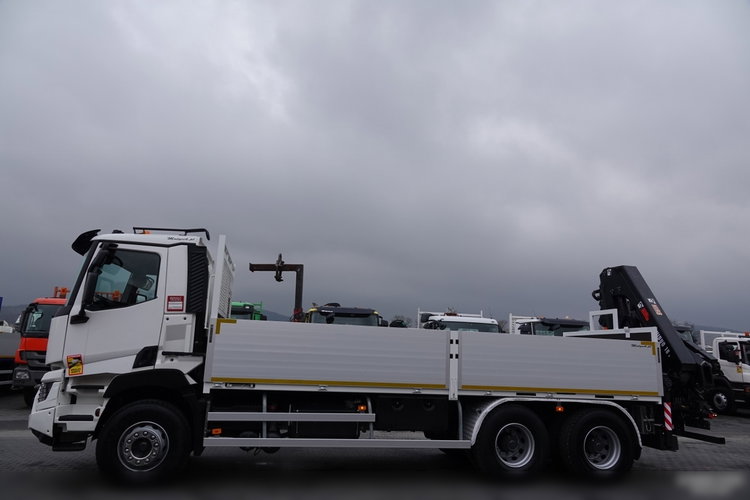 Renault C 380 / 6x4 / SKRZYNIOWY 6.6 m / + HDS HIAB 188 x-hiduo wysów: 12, 5 M / STEROWANIE RADIOWE / 2017 ROK / EURO 6 zdjęcie 20