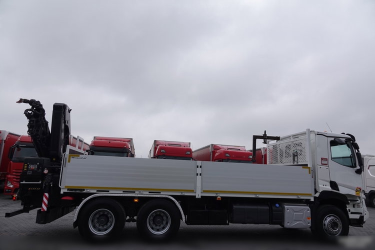 Renault C 380 / 6x4 / SKRZYNIOWY 6.6 m / + HDS HIAB 188 x-hiduo wysów: 12, 5 M / STEROWANIE RADIOWE / 2017 ROK / EURO 6 zdjęcie 24