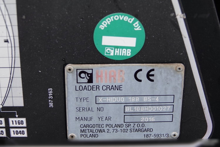 Renault C 380 / 6x4 / SKRZYNIOWY 6.6 m / + HDS HIAB 188 x-hiduo wysów: 12, 5 M / STEROWANIE RADIOWE / 2017 ROK / EURO 6 zdjęcie 31