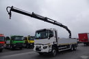 Renault C 380 / 6x4 / SKRZYNIOWY 6.6 m / + HDS HIAB 188 x-hiduo wysów: 12, 5 M / STEROWANIE RADIOWE / 2017 ROK / EURO 6 zdjęcie 3