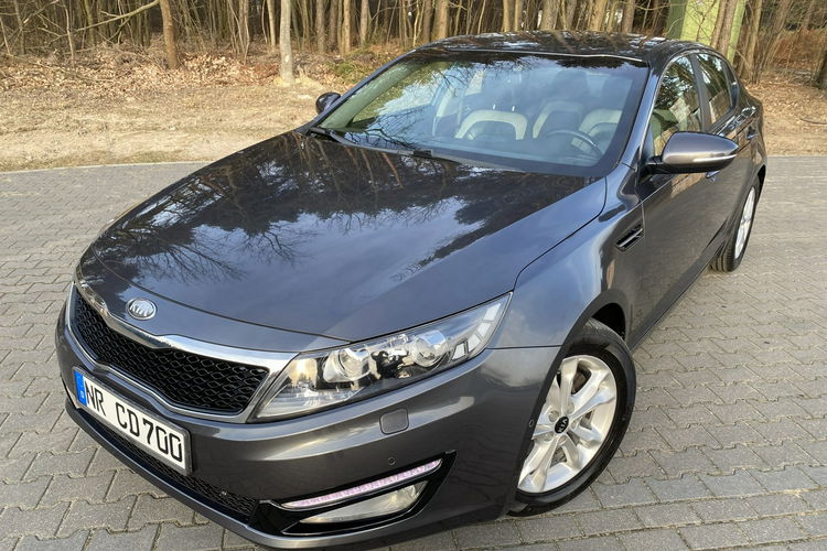 Kia Optima +LIFT+LEDY przód i tył+PODGRZEWANE i WENTYLOWANE fotele+SKÓRA+tempomat zdjęcie 1
