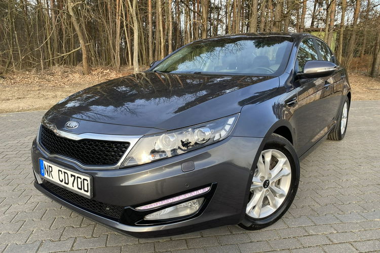 Kia Optima +LIFT+LEDY przód i tył+PODGRZEWANE i WENTYLOWANE fotele+SKÓRA+tempomat zdjęcie 2