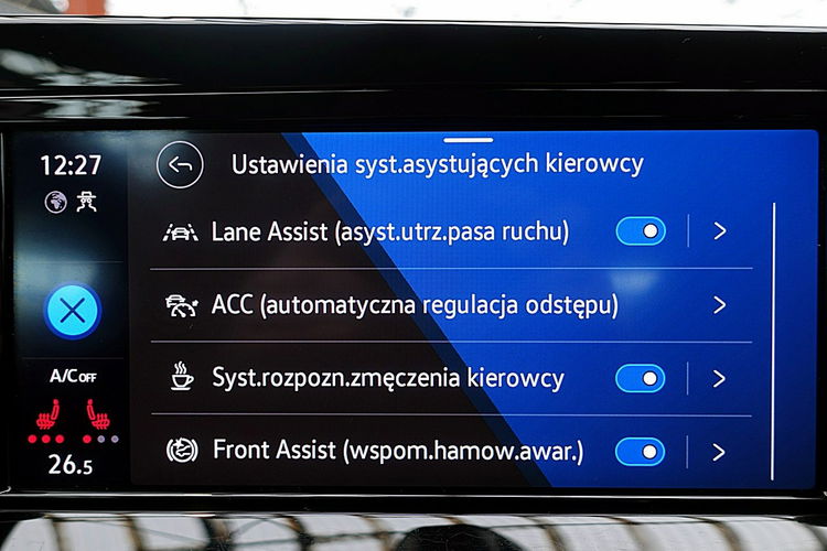 Volkswagen Golf 1.5 eTSI ACC+DSG+Led+Podgrz.Kierow ASO GWARANCJA I-wł Kraj Bezwyp F23% 4x2 zdjęcie 51