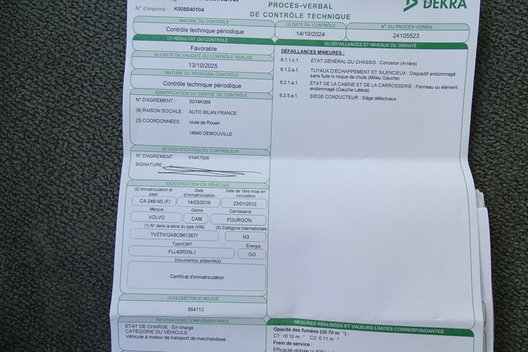 Volvo FL 240 Kontener Sprowadzony Poduszki Książka Serwisowa , Winda , DMC 16 Ton , Manual zdjęcie 10