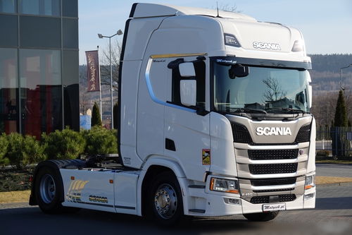 Scania R 450 / RETARDER / KLIMA POSTOJOWA / OPONY 100% / PO KONTRAKCIE SERWISOWYM 