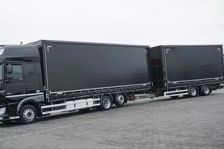 DAF XF / 480 / ACC / EURO 6 / ZESTAW PRZEJAZDOWY 120 M3 / 9.1 M + 6, 5 M zdjęcie 3