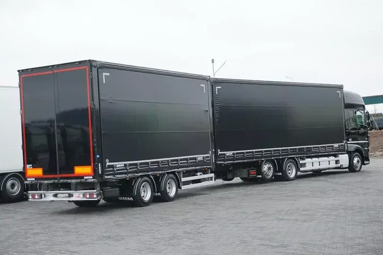 DAF XF / 480 / ACC / EURO 6 / ZESTAW PRZEJAZDOWY 120 M3 / 9.1 M + 6, 5 M zdjęcie 5