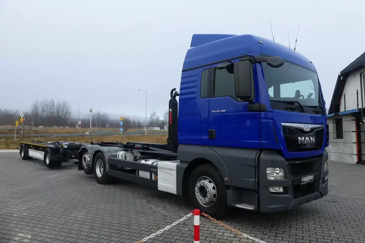 MAN TGX 26.400 / 6x2 / HAKOWIEC + PRZYCZEPA WIELTON 18T / EURO 6 / zdjęcie 12