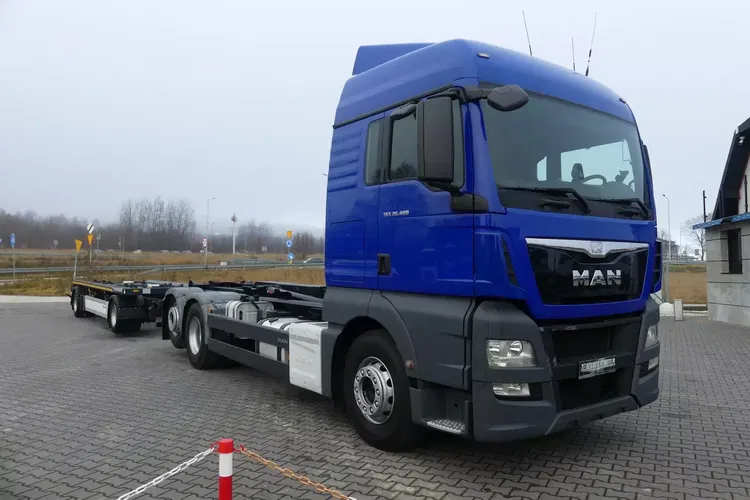 MAN TGX 26.400 / 6x2 / HAKOWIEC + PRZYCZEPA WIELTON 18T / EURO 6 / zdjęcie 13