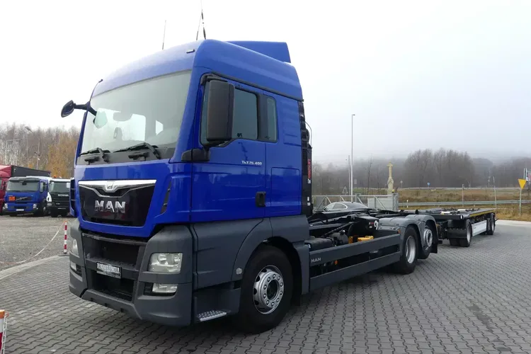 MAN TGX 26.400 / 6x2 / HAKOWIEC + PRZYCZEPA WIELTON 18T / EURO 6 / zdjęcie 2