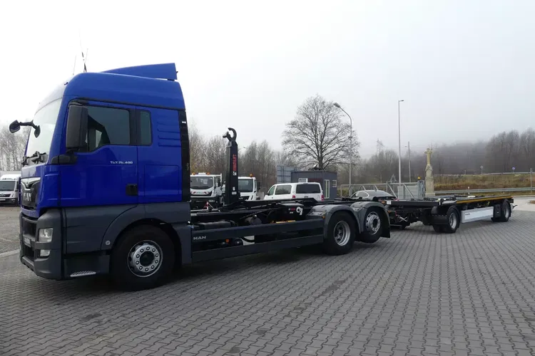 MAN TGX 26.400 / 6x2 / HAKOWIEC + PRZYCZEPA WIELTON 18T / EURO 6 / zdjęcie 4