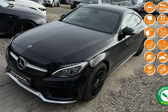 Mercedes C 300 Coupé 4-Matic bardzo bogata wersja stan idealny 1 wl zamina 1.gwarancj